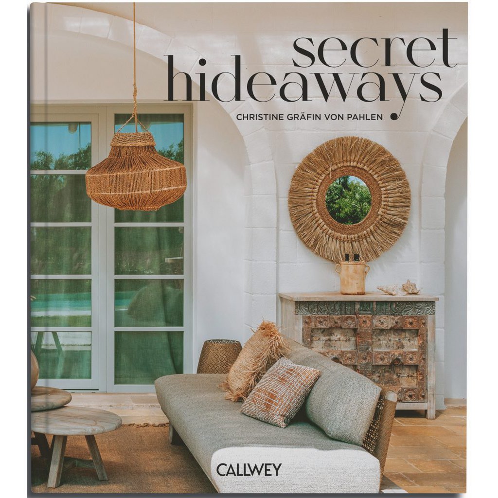 „Secret Hideaways“ – Buchcover des Coffee Table Books von Callwey
