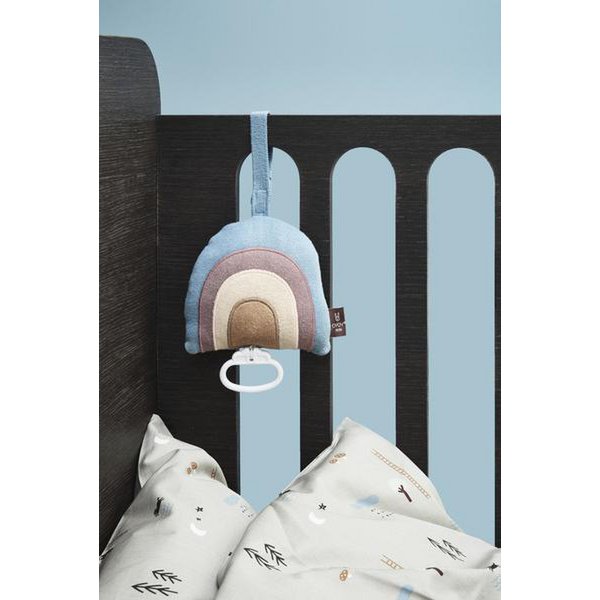 Regenbogen Musik-Mobile – H14,5 × L12 × B7 cm von OYOY Living Design – weitere Produktansicht 3