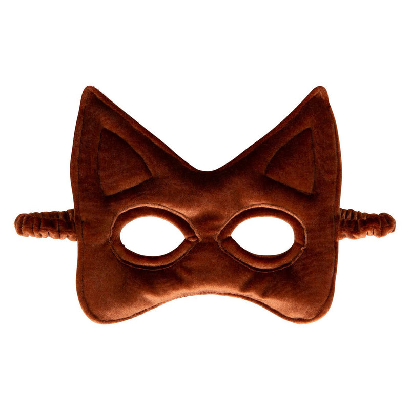 Samt-Katzenmaske „Ginger Kitty“