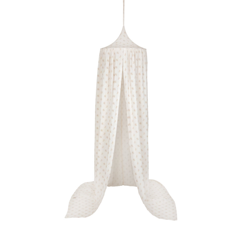 Musselin-Baldachin „Boho Flowers“