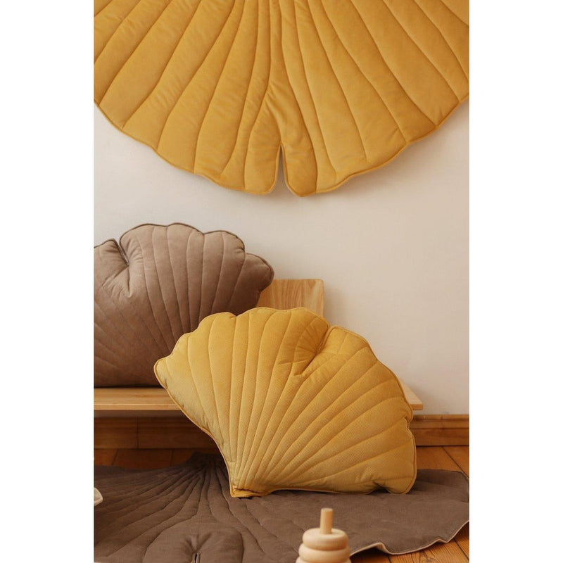 Samt-Ginkgomatte „Honey Ginkgo“