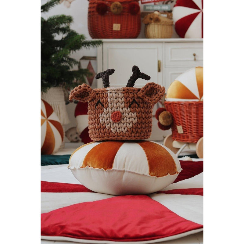 Patchwork-Kissen „Gold Candy“