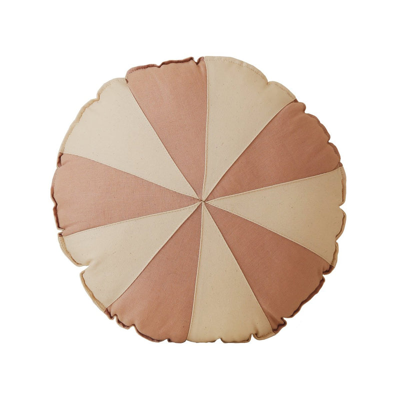Leinen-Candy-Kissen „Powder Pink Candy“
