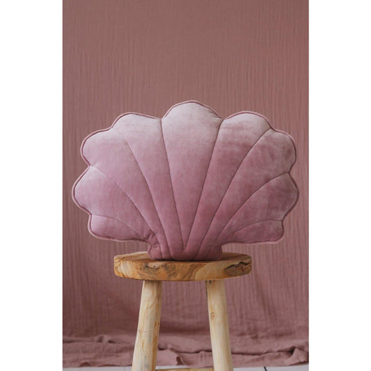 Moi Mili Samt-Muschelkissen „Soft Rose“ – Produktfoto 2