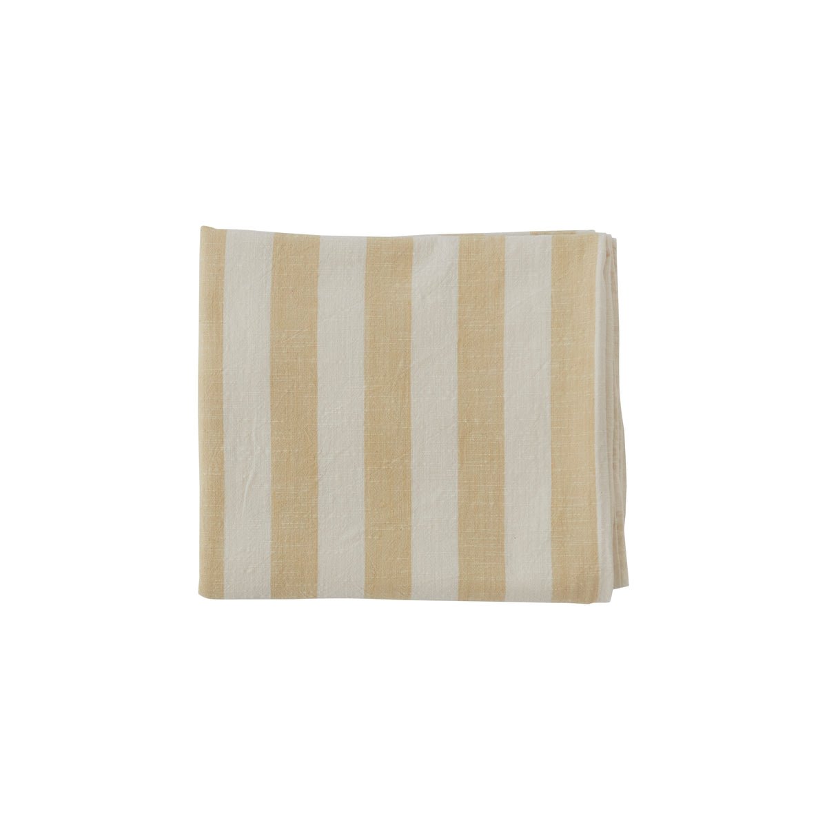 Gestreifte Tischdecke – 260 × 140 cm – Vanille – H260 × B140 cm von OYOY Living Design