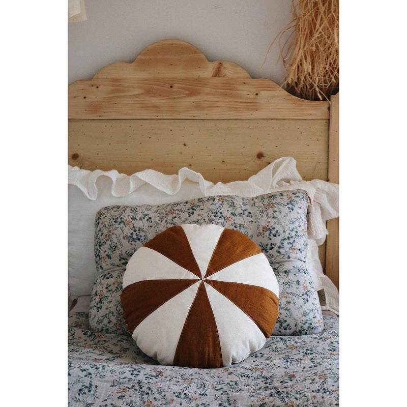 Patchwork-Kissen „Caramel Candy“