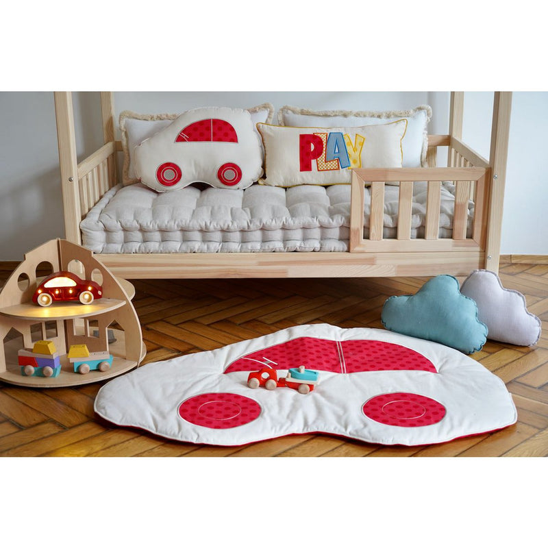 Kinder-Autoteppich „Red Dots“