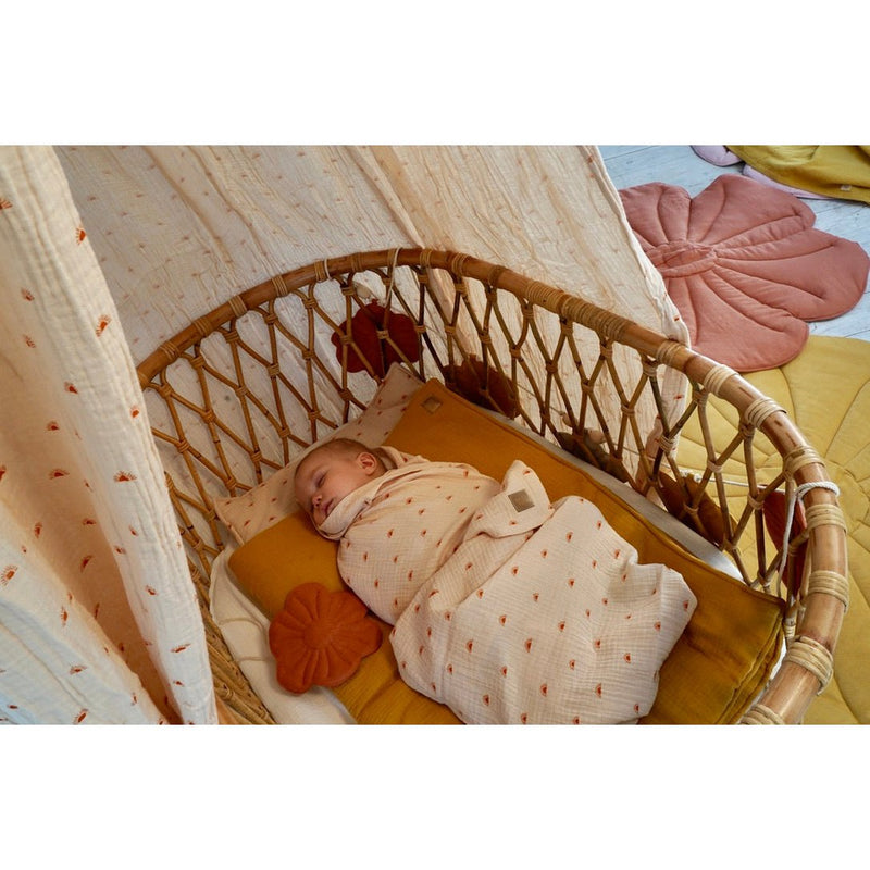 Musselin-Wickeldecke „Creme“