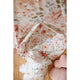 Runde Baumwollmatte „Flower Power“