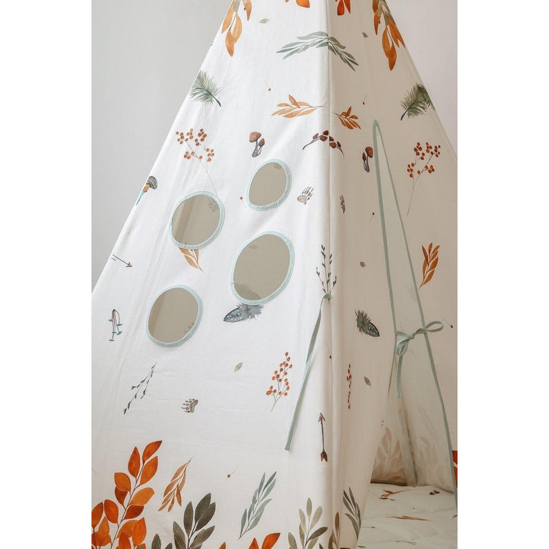 Tipi-Set „Waldfreunde“ mit Spielmatte
