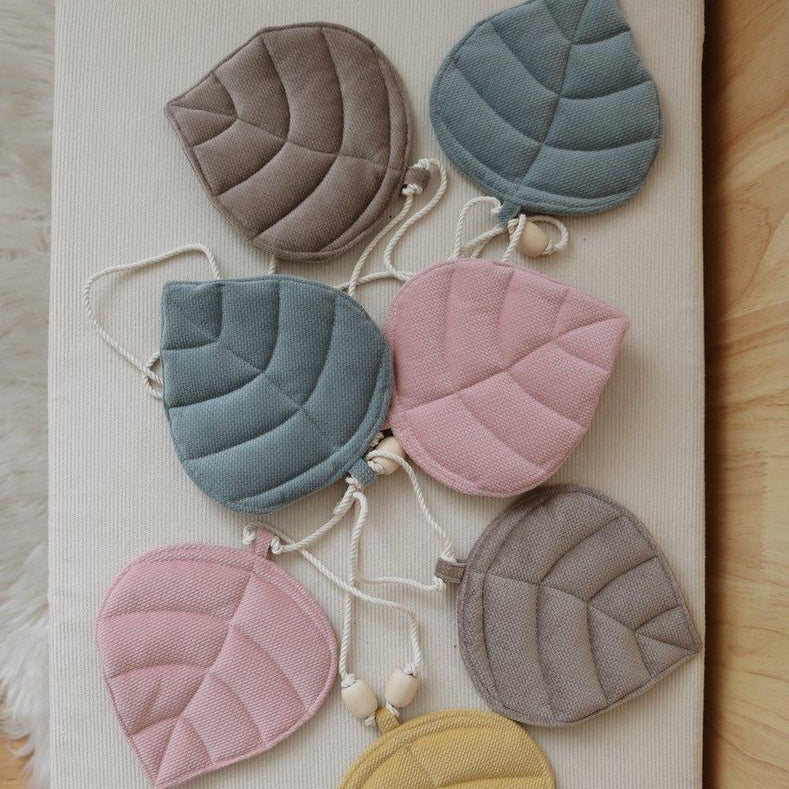 Samt-Blättergirlande „Pastel Stories“