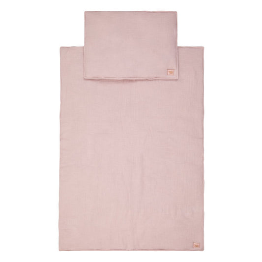Moi Mili Musselin-Bettset „Baby Pink“ – Produktfoto 2