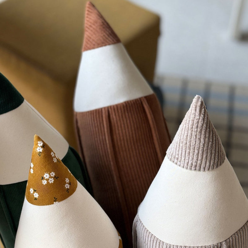Cord-Buntstiftkissen „Caramel“