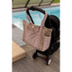 Samt-Reisetasche „Blush Beige“