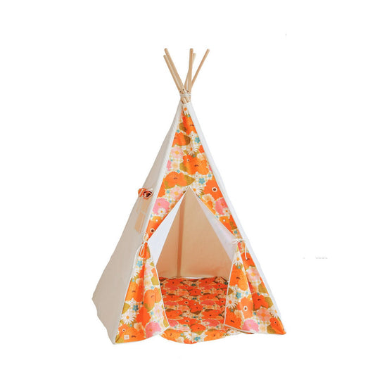 Moi Mili Kinder-Tipi-Zelt „Picknick mit Blumen“ – Produktfoto 2