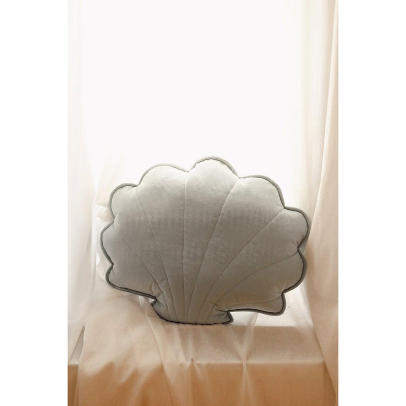 Moi Mili Samt-Muschelkissen „Powder Mint“ – Produktfoto 6