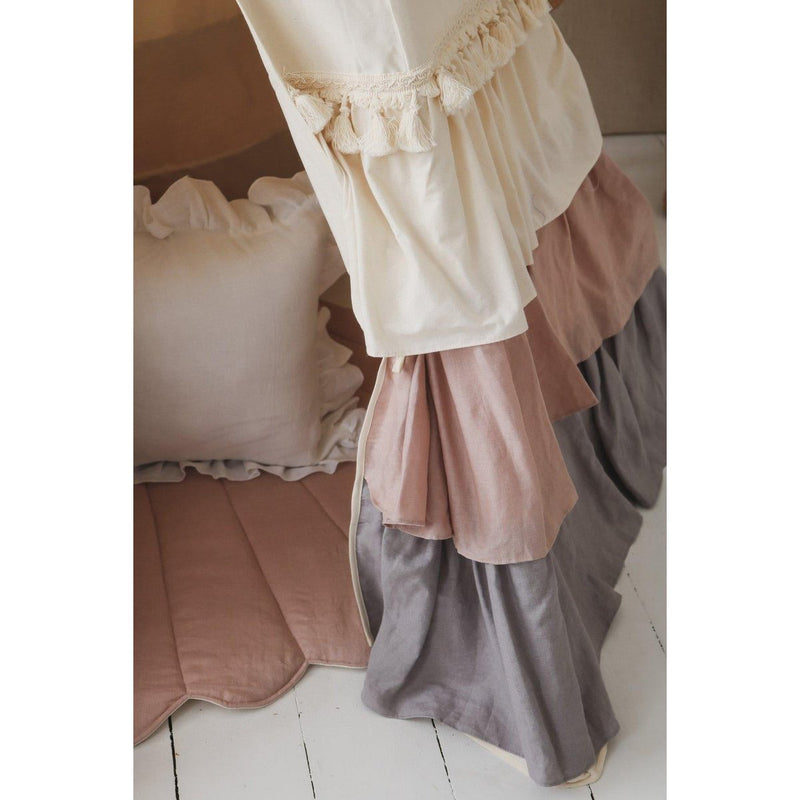 Tipi-Set „Powder Frills“ mit Muschelmatte „Powder Pink“