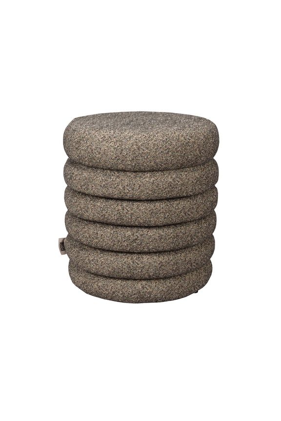 Dutchbone Hocker Fern – Schwarz – weitere Produktansicht