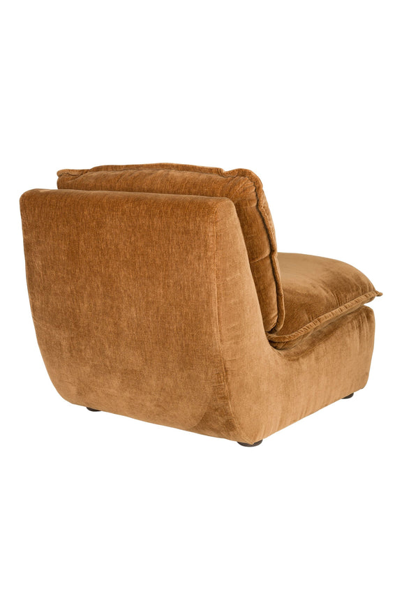 Dutchbone Loungesessel Radley – Cognac – weitere Produktansicht