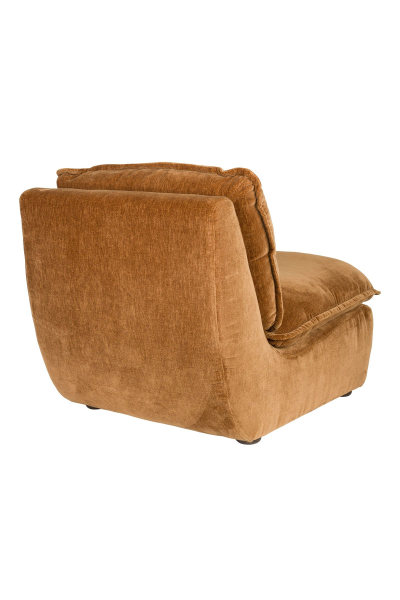 Dutchbone Loungesessel Radley – Cognac – weitere Produktansicht