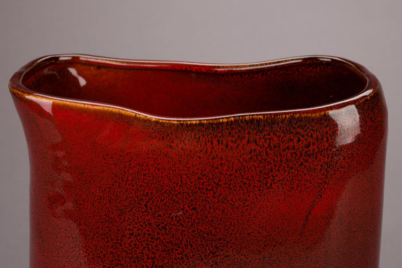Dutchbone Vase Edna M – Rot – Detailansicht
