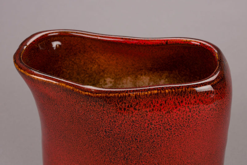 Dutchbone Vase Edna S – Rot – Detailansicht
