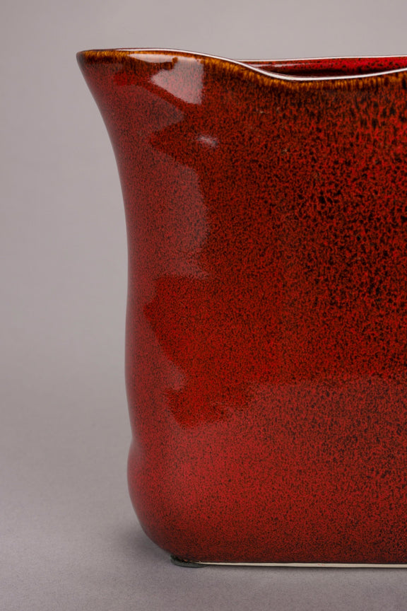 Dutchbone Vase Edna S – Rot – Detailansicht