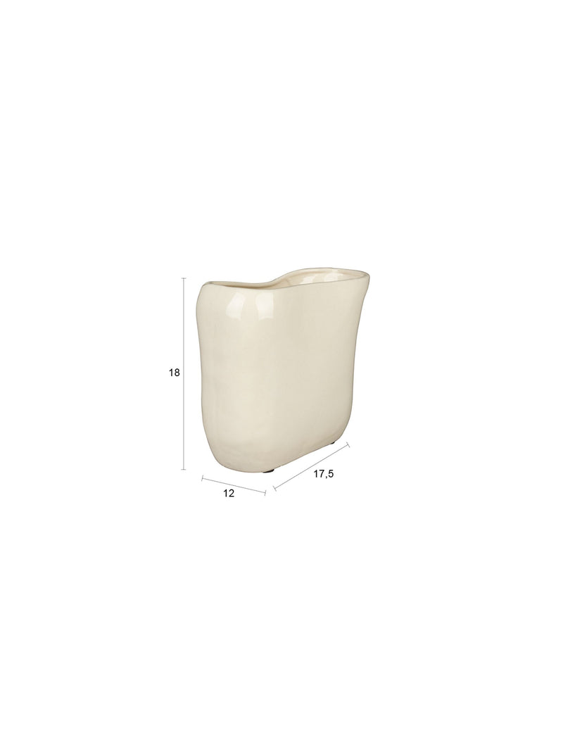 Dutchbone Vase Edna S – Beige – Produktdarstellung