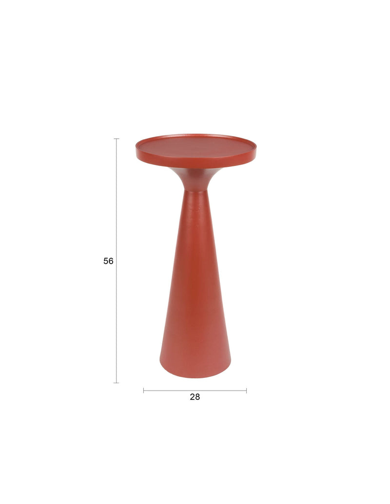 Zuiver Beistelltisch Floss – Marsala – Produktdarstellung