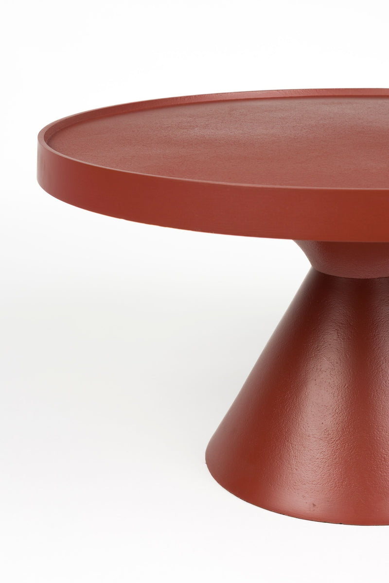 Zuiver Couchtisch Floss – Marsala – Detailansicht