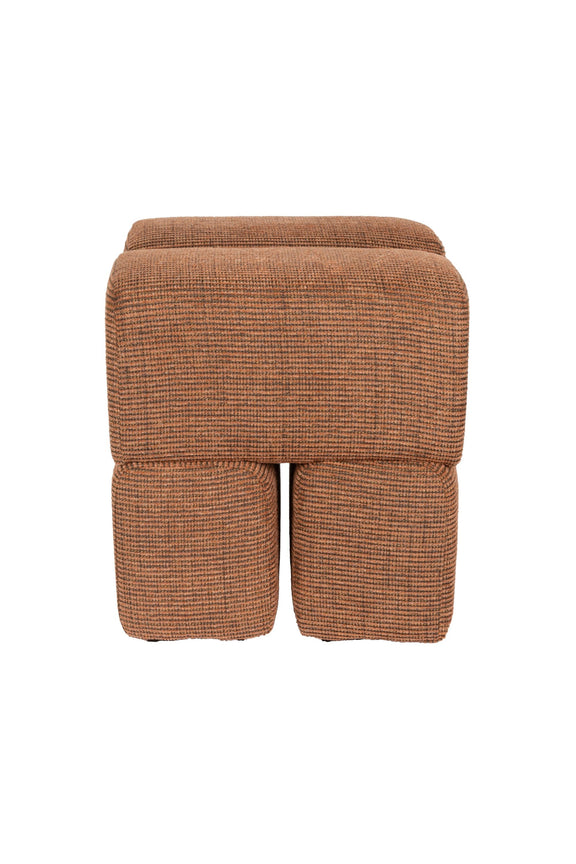 White Label Living Hocker Staple – Terrakotta – weitere Produktansicht