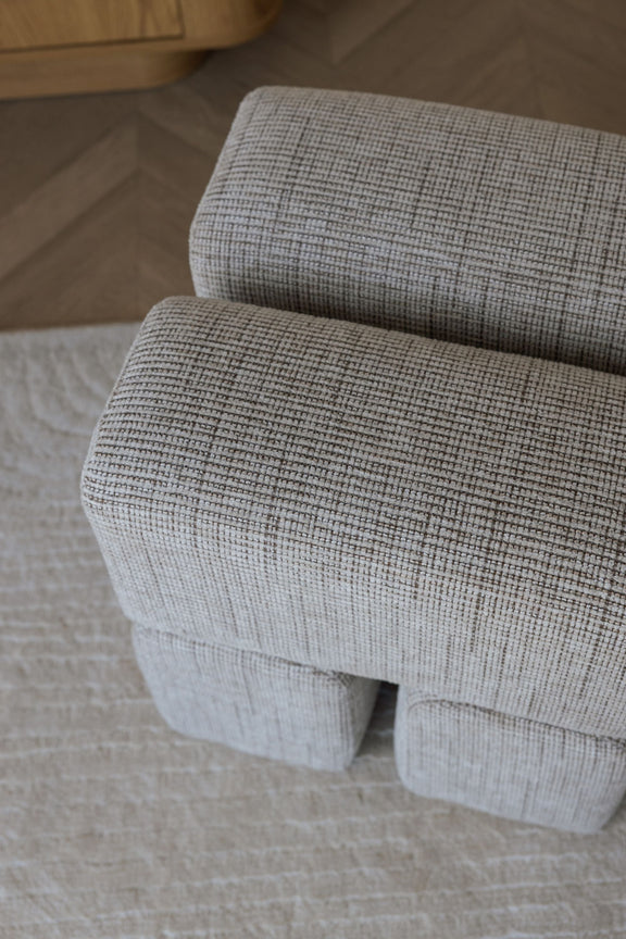 White Label Living Hocker Staple – Grün im Wohnambiente