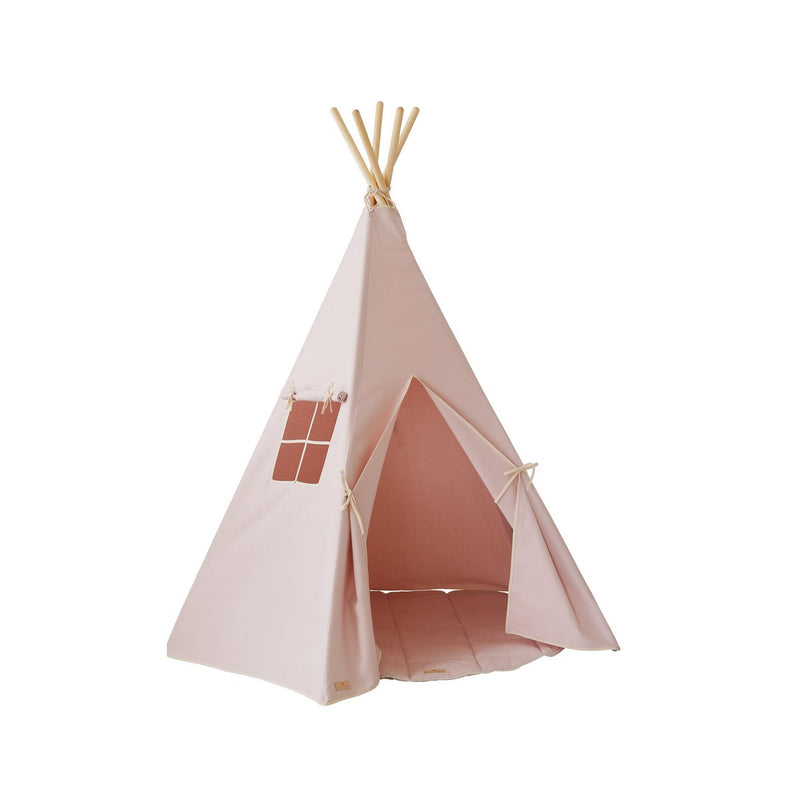 Tipi-Set „Soft Pink“ mit Spielmatte
