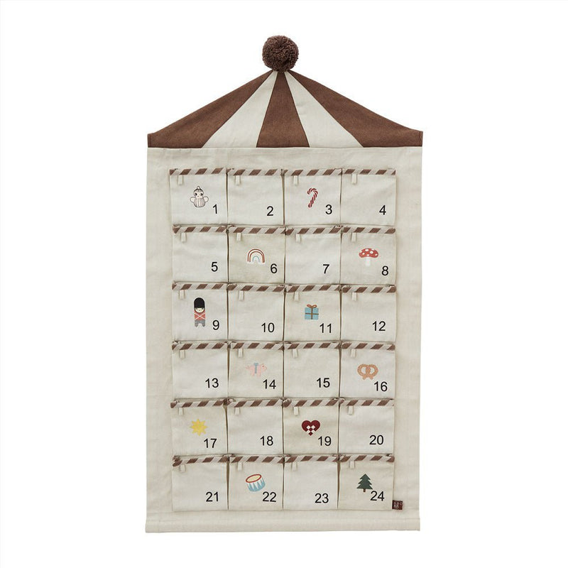 Zirkus-Weihnachtskalender – H85 × B50 cm von OYOY Living Design