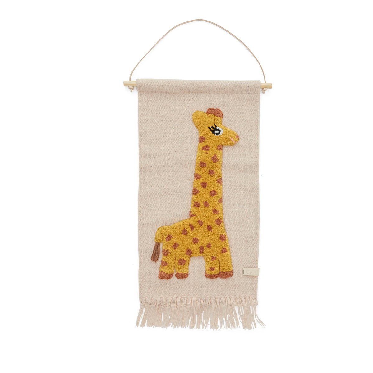 Giraffen-Wandhänger – H70 × B32 cm von OYOY Living Design
