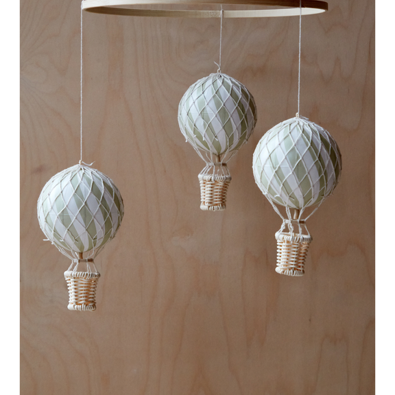 FILIBABBA Luftballon-Mobile – Grün – weitere Produktansicht 3