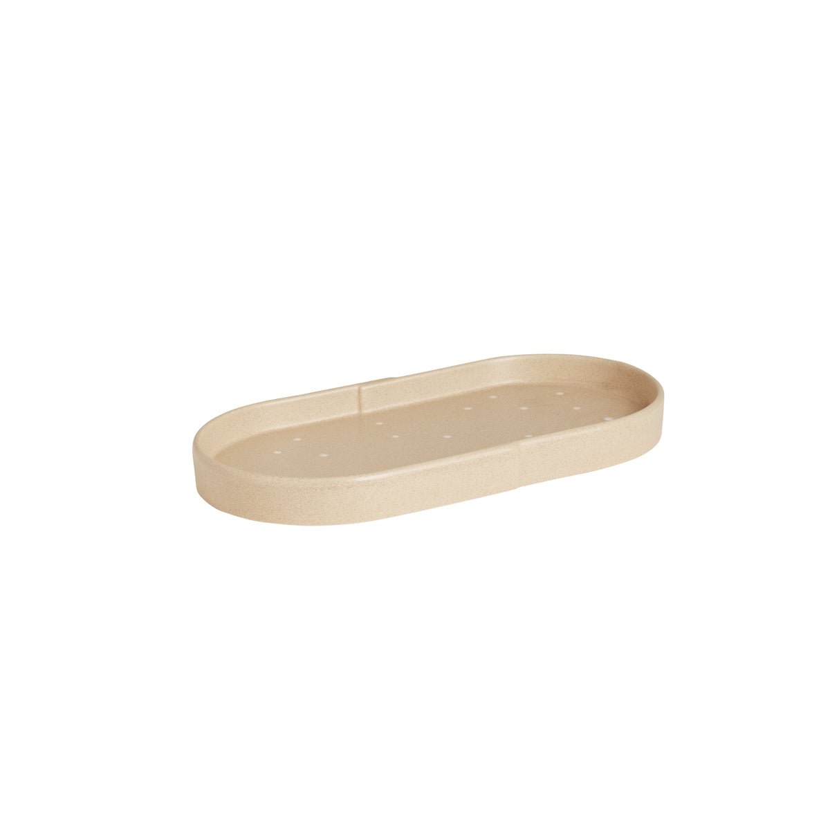 Aki Tablett – oval – H3 × L34 × B17,5 cm von OYOY Living Design