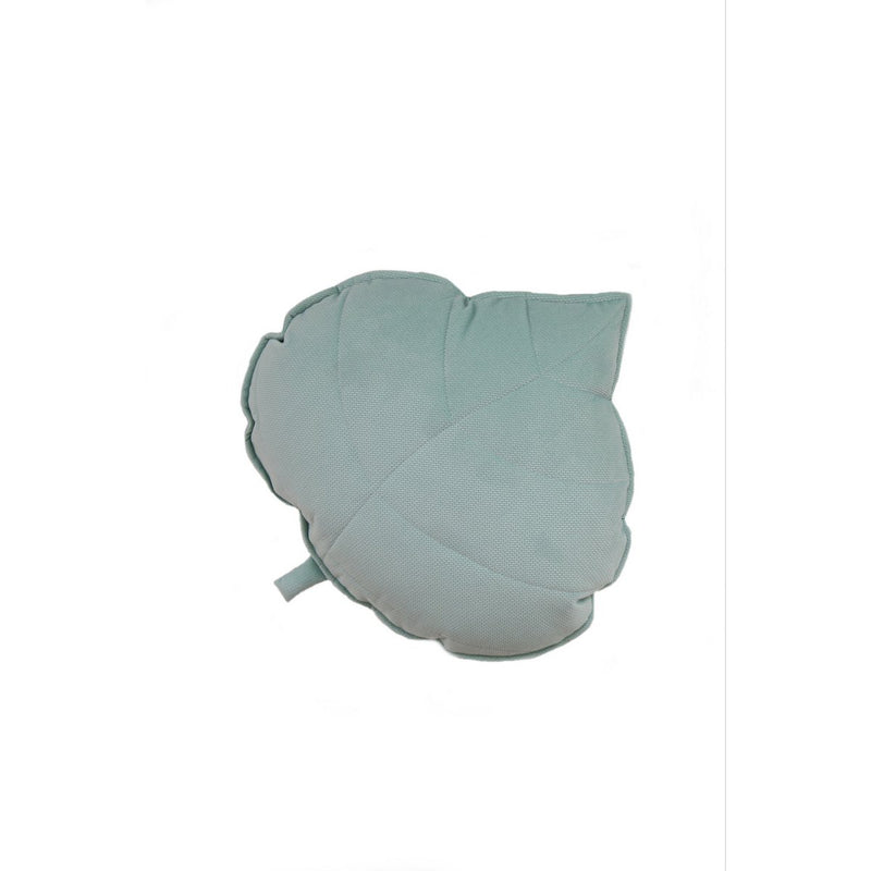 Samt-Blattkissen „Powder Mint“