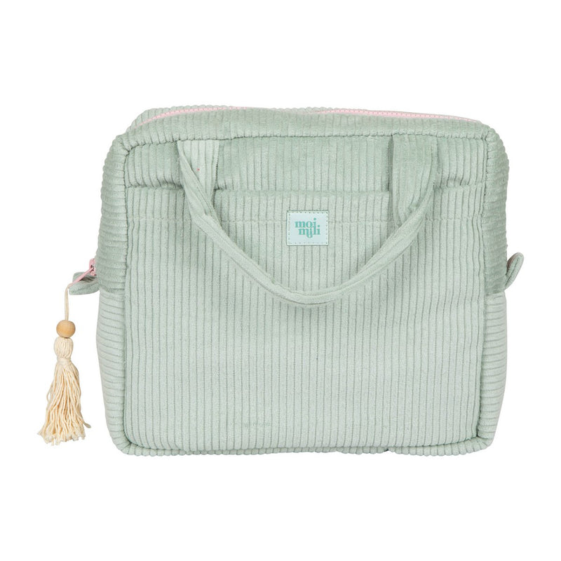 Cord-Kosmetiktasche „Mint“