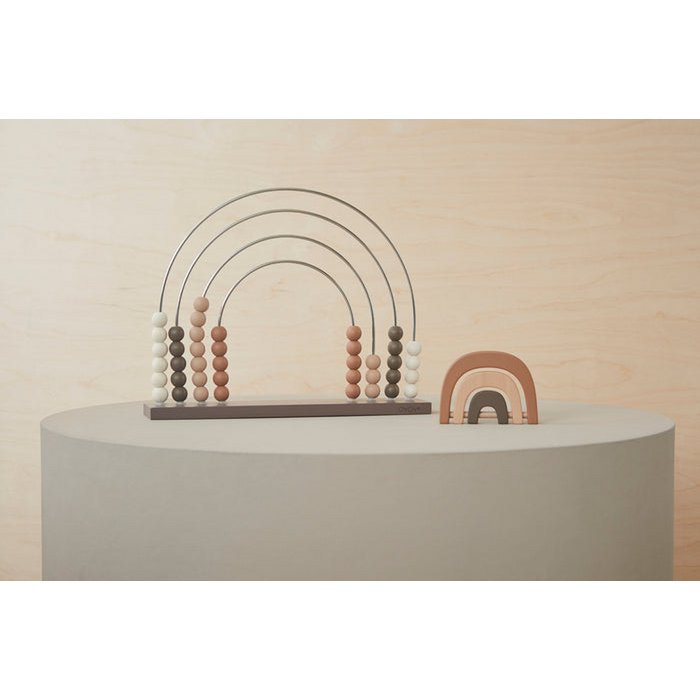 Regenbogen Abakus – H28,5 × L35,5 × B7,8 cm von OYOY MINI – weitere Produktansicht 3