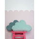 Samt-Wolkenkissen „Soft Mint“