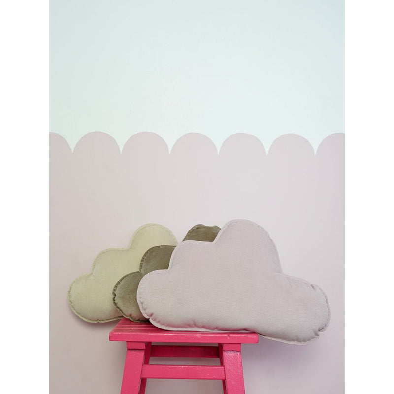 Samt-Wolkenkissen „Powder Pink“