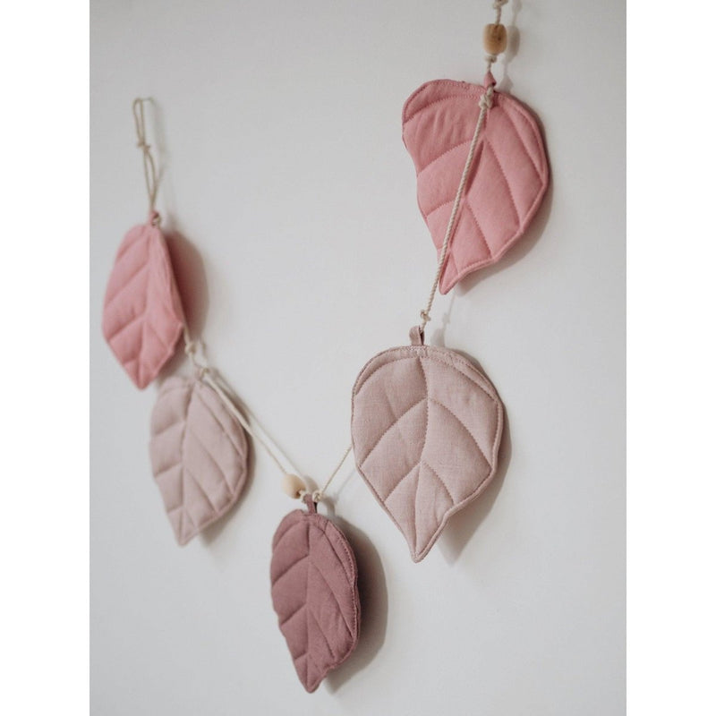 Leinengirlande „Rose Leaves“