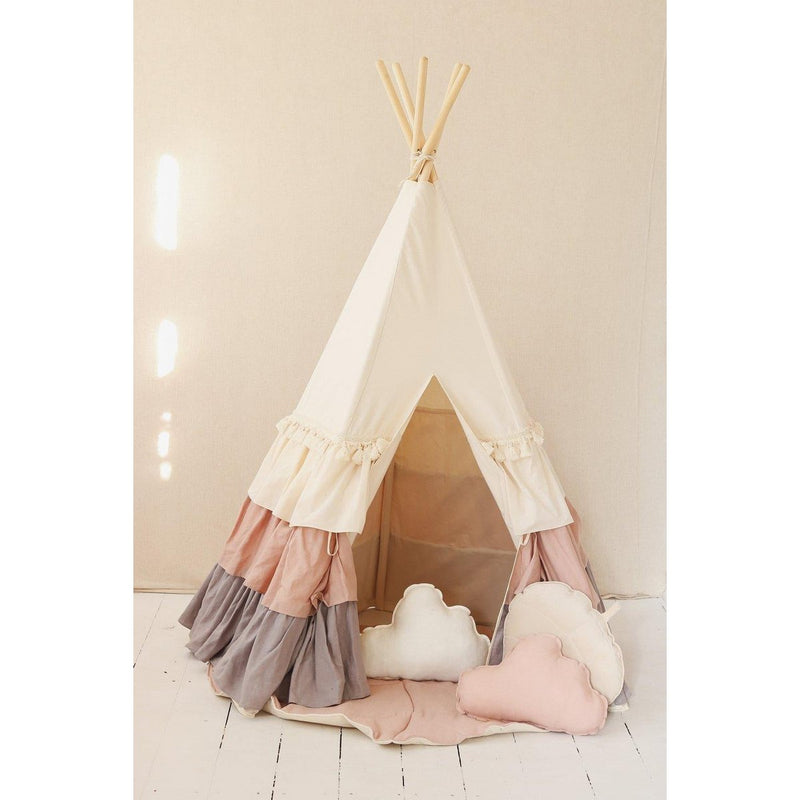 Tipi-Zelt „Powder Frills“ mit Rüschen