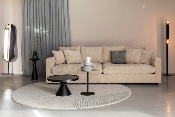 Zuiver Couchtisch Floss – Schwarz – im Wohnambiente
