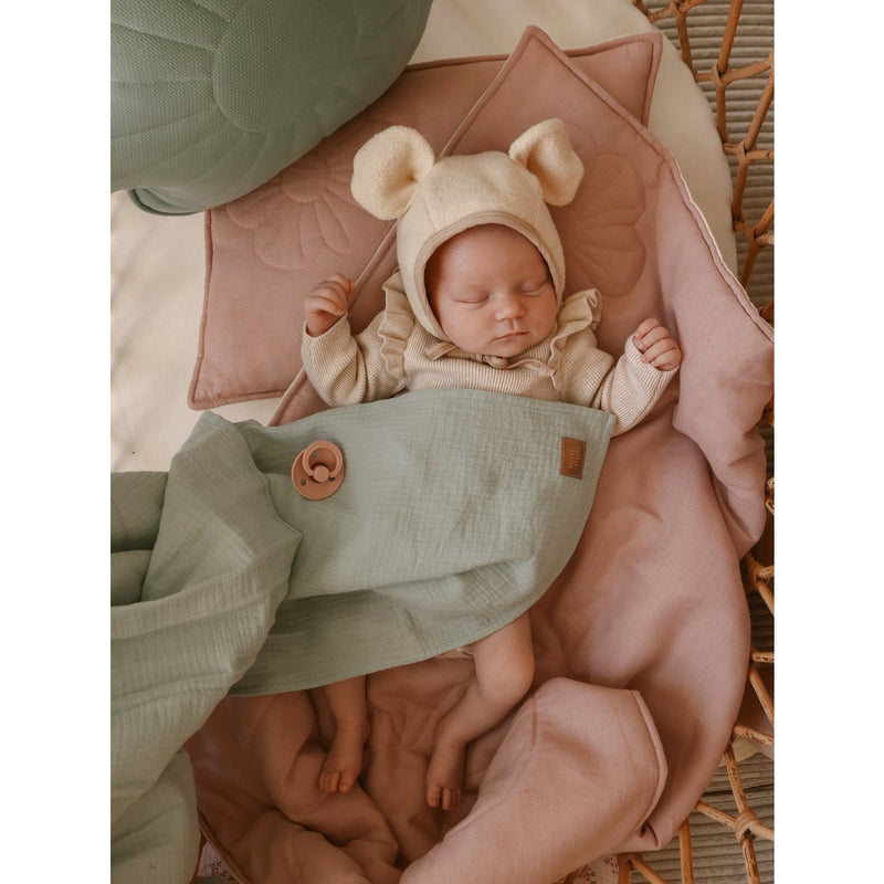 Musselin-Wickeldecke „Soft Mint“
