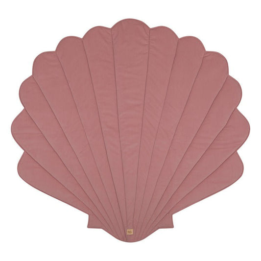 Moi Mili „Soft Pink“ Samt-Shell-Matte – Produktfoto 2