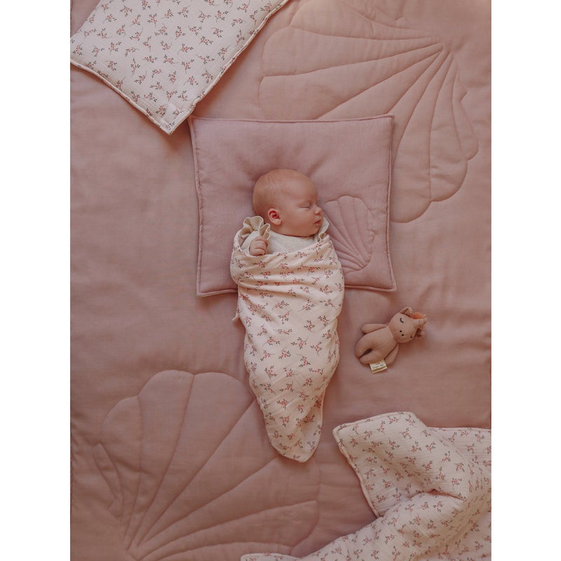 Leinen-Bettset „Shell Powder Rose“
