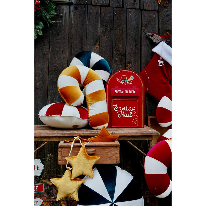 „Gold Lollipop“ Patchwork-Kissen