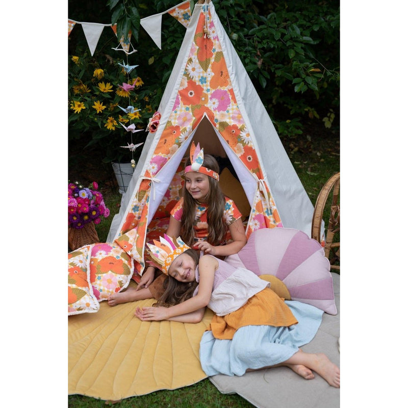 „Picknick mit Blumen“ Stirnband